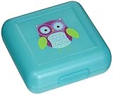 Crocodile Creek Girls Eco Reusable Owl Sandwich Keeper, Teal