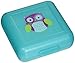 Crocodile Creek Girls Eco Reusable Owl Sandwich Keeper, Teal