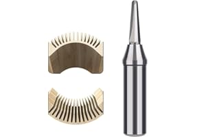HUHAO 1/2 Inch TCT Router Bits, R1.6mm Rounded Bottom Arc Grooving Cutter for Wood Bending, CNC Milling Smooth Grooves in Sol