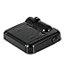 HAMIST 2x Night Cold Blue bat batman Black Wireless car door LED projection projector light courtesy welcome logo shadow ghost light laser projector Magnet Sensor - Black Cover