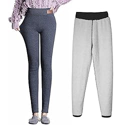 2Pcs Warm Leggings for Women Winter, Sherpa
