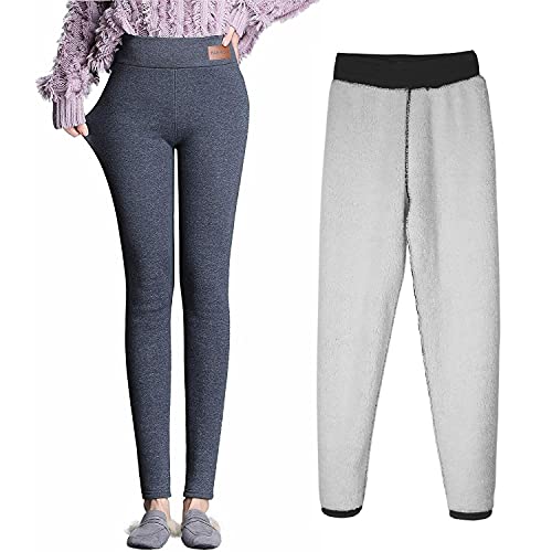 2Pcs Warm Leggings for Women Winter, Sherpa