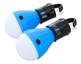 Tent Lite (2 pack) LED tent light | Camping lights for tent, hiking, fishing, home, shop and emergency use | Essential accessory for camping gear and hiking equipment