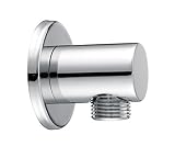Kelica 558623 Solid Brass Wall Mount Shower Outlet Water Supply Elbow