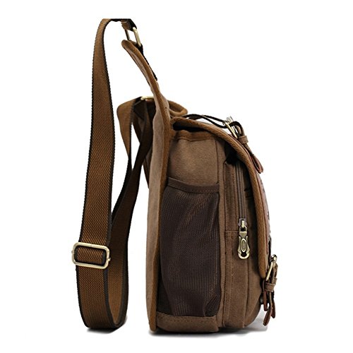 2 Shoulder+Military+Messenger+Patchwork+Christmas