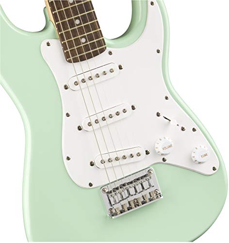 image for Fender Squier Mini Strat Electric Guitar - Surf Green Bundle with Ampl