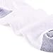 JOURNOW Men's Cotton Moisture Wicking Extra Heavy Cushion Crew Socks 10 Pair (10-13, white)