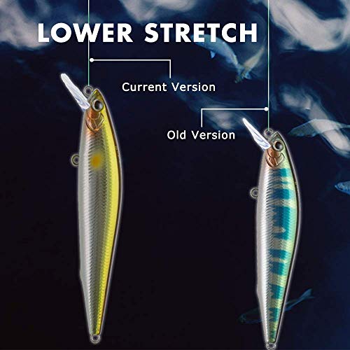 SAPLIZE Fluorocarbon Coated Fishing Line, 10LB, 110Yards, Super