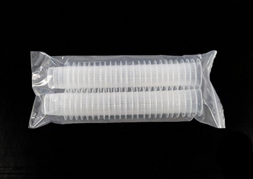 CNZ Clear Mesh Net Pot for Hydroponics Aquaponics (3-inch 50 Packs)