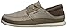 Crocs Men's Santa Cruz Playa Lace-Up Sneaker | Comfortable Casual Loafer, Khaki/Stucco, 8 M US