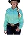 Cinch Apparel Womens Mint Button Up Shirt M Green