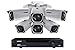 Lorex Weatherproof Indoor/Outdoor Home Surveillance Security System, 8MP Ultra HD IP Bullet Cameras w/Long Range Color Night Vision (6 Pack) - Includes 8 Channel 4K DVR w/ 2 TB Storage Hard Drive