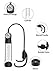 Penis Vacuum Pump for Men Erection Pumps Male Sex Toys, PALOQUETH Penis Enlargement Growth Pump with Pressure Gauge for Safe Suction Harder Erection, Soft Sleeve Quick Release Valve, 9 in