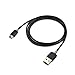 Cable Matters 2-Pack USB Type C (USB-C) to Type A (USB-A) Cable in Black 3.3 Feet