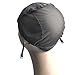 5 Pieces/lot Weave Lace Wig Cap Black for Women for Making Wigs with Adjustable Strap on the back Weaving Cap one Size Glueless Wig Caps Accessories Ross Beauty (Wig Cap)