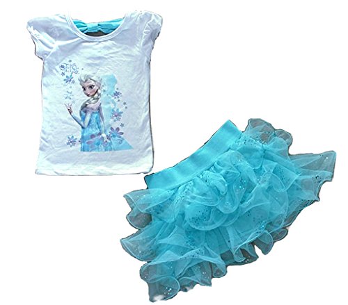 Rush dance 1st happy birthday girl two piece elsa turqu…