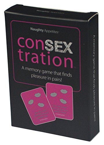 conSEXtration - Adult Card Game For Couples - Bundle - 2 Items