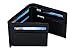 Travelambo Genuine Leather RFID Blocking Wallets Mens Wallet Bifold Left ID (napa black 2)