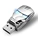 64g Iron Man Mask Style 64 Gb Cans Model USB 2.0 Enough Memory Stick Flash Pen Drive 64gb - White