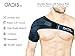 Oacis Life Shoulder Brace with Pressure Pad [2019 Version] Neoprene Rotator Cuff Compression Support Sleeve for Injury Prevention, Dislocated AC Joint, Labrum Tear, Tendonitis and Fracture