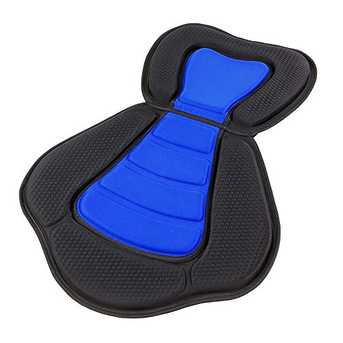JVSISM Outdoor Kayak Anti-Skid Cushion Inflatable Boat Luxury Padded Seat Kayak High Back Cushion Canoe Seat Outdoor Boat Accessories