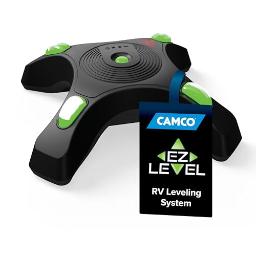 Camco Camper EZ Level - Easy RV Leveling System - Features Illuminated Indicato…