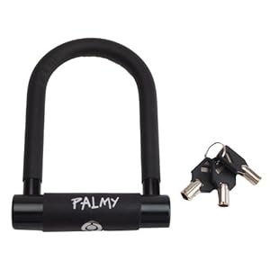 PALMY(パルミー) アルミシャックルロック P-ES-101AL/Φ15mm ブラック