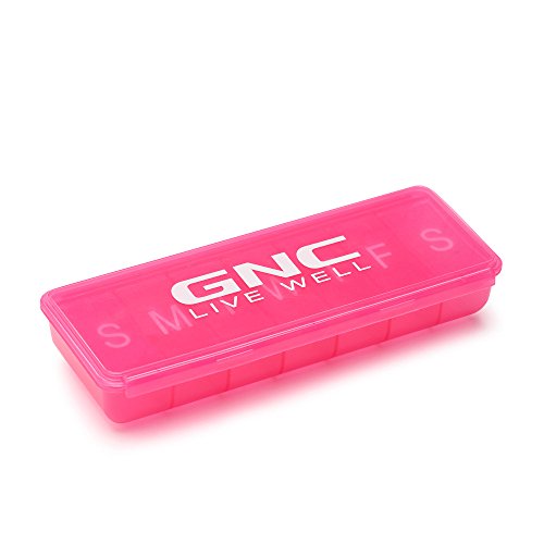 Gnc 7 day pill organizer 1 item colors may vary