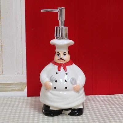 Amazon イタリアbistro脂肪シェフソープディスペンサーby A C K Trading Co キッチン用品 オンライン通販