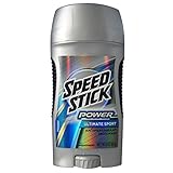 Speed Stick Power Antiperspirant Deodorant, Ultimate Sport 3 oz (Pack of 6)
