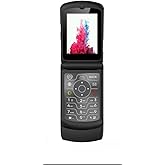 V3 4G LTE Flip Phone, Android 11 Go, Dual Screens (2.4&rdquo; + 1.2&rdquo;), 2GB RAM 16GB Storage, USB-C, Removable Battery, Wi-Fi Bluetooth GPS, Simple Easy-Use Cell Phone for Seniors, Kids Travelers