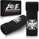 VPZMT 6" Fork Seal Protectors for 37-50mm Forks Harley V-Twin | Universal 6" fork seal covers Fit 37-50mm upside-down conventional forks. For Sport Cruiser Adventure Touring Dual Sport