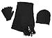 Simplicity Adult Sizes Winter Knit Scarf Beanie Gloves Set