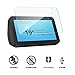 KLOMIER [3-Pack] Screen Protector for Amazon Echo Show 5 [Update Version], [2.5D Round Edge] [9H Hardness] [High Definition] [Bubble Free] Tempered Glass Screen Protector (5.5inch)