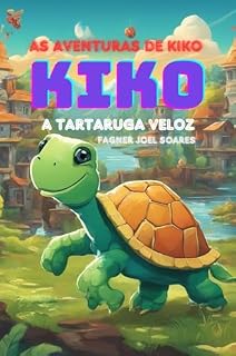 Livro As Aventuras de Kiko a Tartaruga Veloz