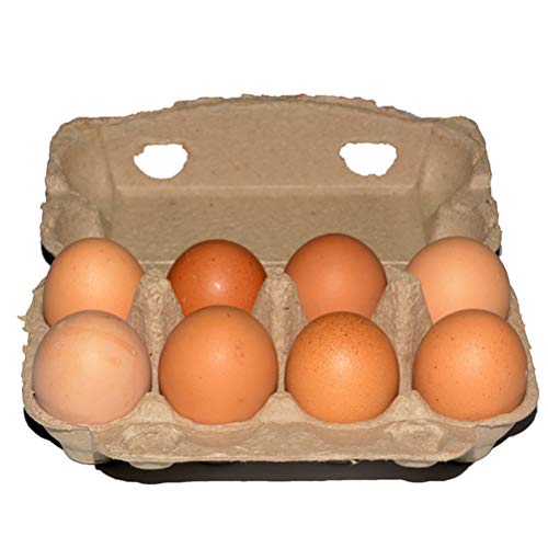 Cabilock Eierkartons Papierzellstoff Eierpappen Eierhöcker Eierlagen Eierschachteln Eierhalter Eier Aufbewahrungsbox mit… – Bild 6