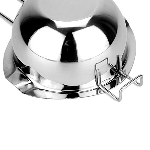 Tebery 2 Pack Stainless Steel Universal Double Boiler, Baking Tools, Melting Pot for Butter Chocolate Cheese Caramel… 3 Tebery 2 Pack Stainless Steel Universal Double Boiler, Baking Tools, Melting Pot for Butter Chocolate Cheese Caramel… - Image 4