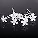 Yantu Womens Flower Bridal Wedding Hair Pin with Crystal (Pack of 20) (Sharp five leaves)