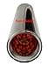 Snoogg COMINHKPR96304 24154 Glass Vacuum Tube Cooker Grill BBQ, red