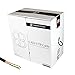 Dripstone 1000ft Cat6 Outdoor Direct Burial Solid Cable 23AWG Waterproof Wire HDPE insulated Polyethylene (PE) for Indoor/Outdoor Easy pull box, Black