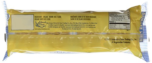 2 Brown+Snaps+Unsalted+Organic+3+5+Ounce