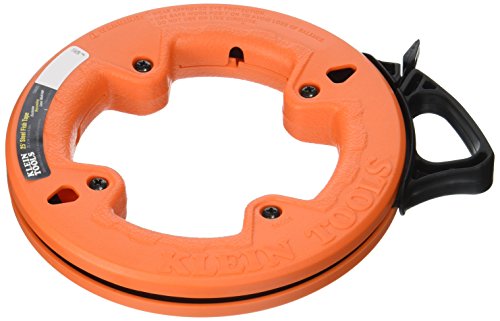 Klein tools 56005 1/4-inch wide steel fish tape, 25-foo…
