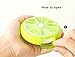INVODA Pill Cases Pill Box Weekly 3 Times 7 Compartments Large Medicine Pill Organizer (Lemon 1PCS)