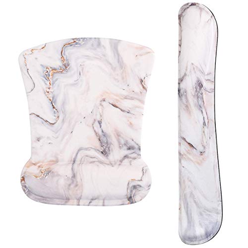 RICHEN Keyboard Wrist Rest Pad and Mouse Wrist Rest Support Mouse Pad