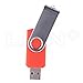 LHN (Bulk 10 Pack) 2GB Swivel USB Flash Drive USB 2.0 Memory Stick (Red)