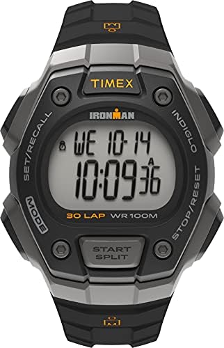 TIMEX IRONMAN TRIATHLON 100M Y2K テック系 Amazon.com: Timex Men's Ironman Triathlon Flix 100 Lap 42mm Watch