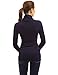 PattyBoutik Mama Cowl Neck Maternity Top (Navy Blue Medium)