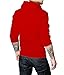 Decrum Flash Red Logo Superhero Pullover Hoodie For Men XL