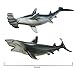 Shark Toys Figures,Large Ocean Animals Toys,Realistic Design Shark Replica