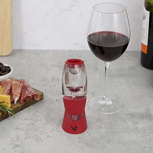 Vinturi Red Wine Aerator Pourer and Decanter Enhances Flavors with